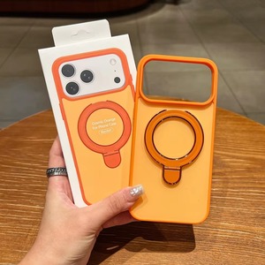 เคสโทรศัพท์กันกระแทกแบบแม่เหล็กสำหรับ iPhone 18 17 16 15 Pro Max พร้อมขาตั้งหมุนได้ ฝาหลังแบบด้านป้องกันรอยขีดข่วน - Product Image 1