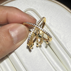 Tinh Tế X Vòng Tròn Hình Dạng Chữ Thập Vòng Dangle Dễ Thương Tear Drop Charms Vòng Đối Với Phụ Nữ Đồ Trang Sức Thời Trang - Product Image 3