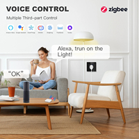 MVAVA Prise murale intelligente Wi-Fi économique avec double moniteur d'énergie, compatible Tuya APP, Google Home et Zigbee 3.0, pour l'Europe