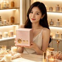 Boîtes en papier pour rouge à lèvres et parfum, roses, avec dorure à chaud, pliables, en matériaux recyclés, avec fentes, pelliculage brillant et UV