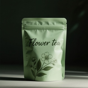 Sacs refermables en plastique imprimés sur mesure, anti-odeur, avec fermeture éclair, pour assaisonnements, café, thé en poudre, emballage alimentaire - Product Image 2