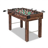 Table de baby-foot standard de 12 mètres pour enfants, jeu de société de sport, machine éducative à 8 barres, terrain de jeu vert