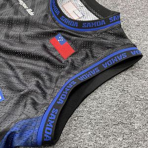 Camiseta de Baloncesto Retro Personalizada, Uniforme de Baloncesto Unisex, Impresión por Sublimación, Secado Rápido, Transpirable, 100% Poliéster, Servicio OEM - Product Image 4