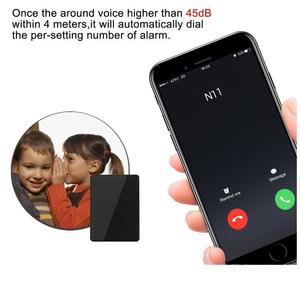 מכשיר מעקב אודיו מיני אישי עם זיהוי קול חכם, מיקרופון כפול, ניטור והאזנה - Product Image 3