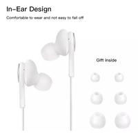 Dropshipping Products 2025 EH002 Écouteurs intra-auriculaires en nylon tressé de type c Écouteurs filaires pour téléphone portable Samsung