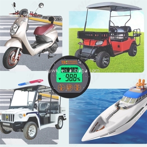 YXW TR16H 쿨롱 카운터 미터 배터리 용량 표시기 8 ~ 120V 리튬 철 인산염 3 차 니켈 등 방수 - Product Image 5