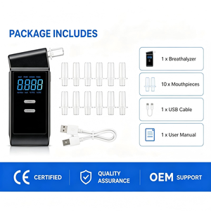 Alcootest numérique à pile à combustible haute précision, portable pour la sécurité des conducteurs, réponse rapide, usage professionnel - Product Image 5
