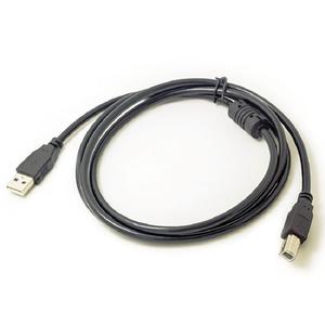 Kabel Printer USB 1.5 hitam 2.0 m, kabel Data Port persegi pengisian cepat untuk komputer - Product Image 4