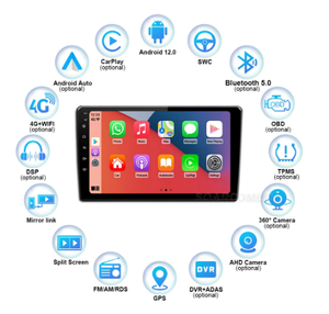 9 "Android 13 pour Hyundai Tucson IX35 3 2015 2016 2017 2018 Unité Principale DSP 2Din Autoradio Multimédia Lecteur Vidéo Navigation GPS - Product Image 5
