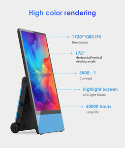 INGSCREEN OEM Digital Poster Display Battery-Powered Outdoor LCD Digital Signage <strong>Player</strong> SDK Removable Advertising <strong>Player</strong> - Product Image 3