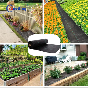 Tissu PP bloc de mauvaises herbes tapis de mauvaises herbes tissu de couverture du sol de jardin tissu géotextile barrière anti-mauvaises herbes - Product Image 6