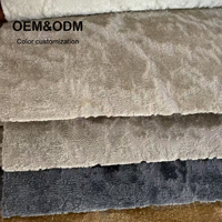 Tissu d'ameublement jacquard uni coupé sur mesure pour la fabrication et la décoration de meubles