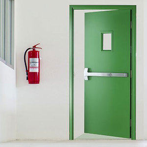 Puerta <span class=keywords><strong>de</strong></span> Salida <span class=keywords><strong>de</strong></span> Acero Estándar Nueva al por Mayor, Puerta Cortafuegos <span class=keywords><strong>de</strong></span> Seguridad <span class=keywords><strong>de</strong></span> Estilo Moderno con Certificación CE <span class=keywords><strong>para</strong></span> Interiores <span class=keywords><strong>de</strong></span> Hoteles, Apartamentos y Jardines - Product Image 1