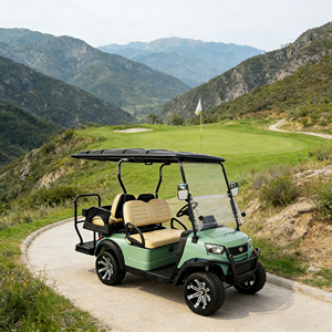 Voiturette de <span class=keywords><strong>golf</strong></span> 4 places avec pare-brise large et <span class=keywords><strong>essuie</strong></span>-<span class=keywords><strong>glace</strong></span>, fabrication WOLAN, personnalisation possible. - Product Image 6