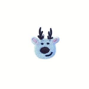Mini Patch Thermocollant de Noël Brodé en Feutre avec Motifs Père Noël, Élan, Cloche, Bonhomme de Neige, Flocon de Neige pour Vêtements - Product Image 6
