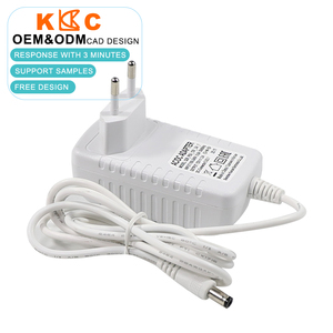 OEM ODM 12V 2A 1A Wall Power Adapter, Stable AC DC Supply, White Charger for LED <b>Light</b> Strip Monitoring Equipment - Product Image 4