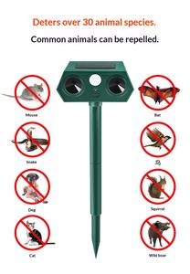 Repelente Ultrasónico de Animales para Exteriores, Ecológico, con Sensor de Movimiento para Escarabajos, Murciélagos e Insectos, Funciona con Batería, Venta al Por Mayor - Product Image 6