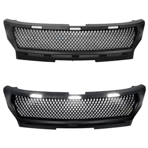 YBJ 2019-2023 mitMitsubishi Triton MR 200 Triton MR accessori per auto nero griglia <span class=keywords><strong>anteriore</strong></span> luci a LED in plastica per TRD Grill New Condit - Product Image 6
