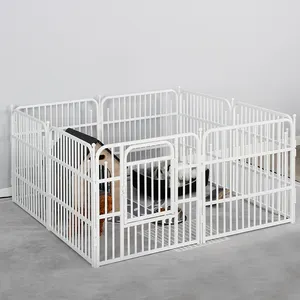 Bán buôn homicker thép không gỉ Pet playpen XL portableplaypen