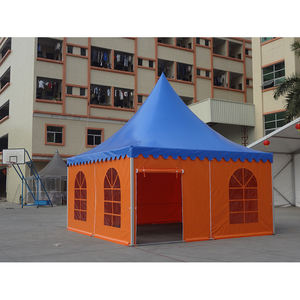 Tenda da 3x3m per festa nuziale all'aperto a baldacchino con struttura in <span class=keywords><strong>ferro</strong></span> 6x6m con parete di <span class=keywords><strong>vetro</strong></span> per fiere ed eventi - Product Image 6