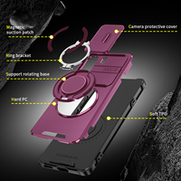 Coque arrière antichoc avec protection d'appareil photo et support anneau pour Tecno Camon 40 Pro, étui de téléphone portable sans fil pour INFINIX NOTE 60 PRO