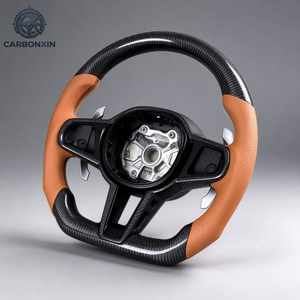Volante de Fibra de Carbono Personalizado para BMW CS G F F30 F20 F10 E46 M2 M4 M3 M5 G20 G80 E90 E87 E38 F87 G28 G30 G38 G60 G87 X3 X5 - Product Image 3
