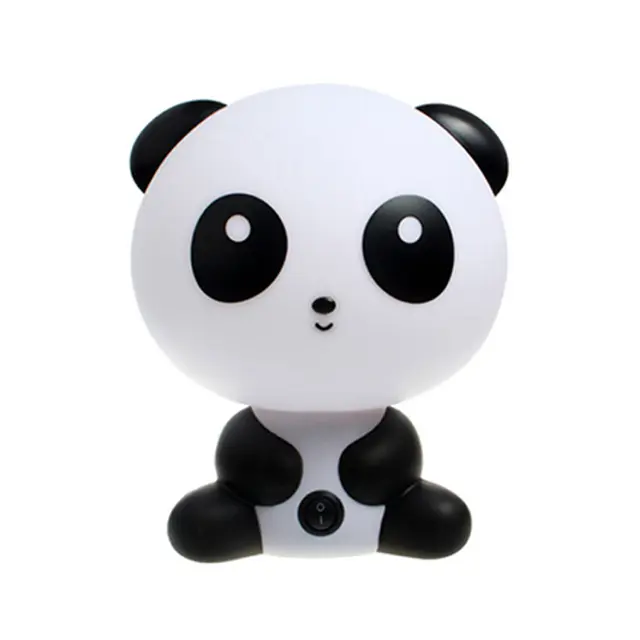 Panda Animaux De Bande Dessinée Led Nuit Lumière Enfants Lampe De Lit de Sommeil de Nuit De Lampe Pour Chambre D'enfant A MENÉ L'éclairage Cadeaux En Vrac Lit lampe