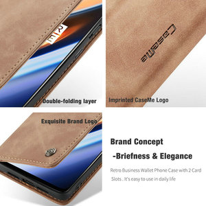 CaseMe Chất Lượng Tốt Nhất cho Một Cộng Với 7 Trường Hợp Ví Điện Thoại Với Chủ Thẻ Điện Thoại Di Động cho Một Cộng Với 7 Pro da Lật Trường Hợp - Product Image 2