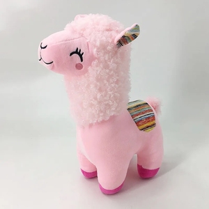 Production de jouets en peluche personnalisés mignon <span class=keywords><strong>alpaga</strong></span> 13 pouces debout jouets en peluche <span class=keywords><strong>alpaga</strong></span> animaux en peluche jouet - Product Image 4