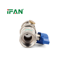 IFAN Collecteur en laiton de qualité supérieure pour systèmes de chauffage à purge automatique, Vanne de purge d'air en laiton