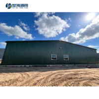 Edificio Prefabricado de Acero Estructural de Bajo Costo, Almacén Industrial, Estructuras de Acero, Edificios Comerciales