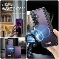 Coque arrière en cuir CaseMe Factory pour Samsung A57, avec aimant puissant et compatible charge sans fil, pour Samsung A57 A56 A55 A17 A16 A15