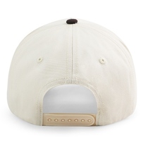 Casquette de baseball tendance HBA54 à 5 panneaux avec visière à pois marron, style minimaliste pour usage quotidien, personnalisable OEM, unisexe