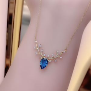 Elegante moda di tendenza fiori oro perle collane vendita calda all'ingrosso bambini ragazze gioielli - Product Image 1