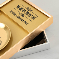 Nouvelle plaque d'honneur personnalisée haut de gamme et élégante 2025 – Médaille d'autorisation en métal pour agent et franchisé, personnalisable, impression UV commémorative