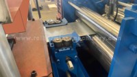 Machine de formage automatique de profilés en acier pour poutrelles C et Z avec moteur à engrenages PLC et roulement de moteur