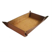 Types de plateau à pièces en cuir PU pour les articles divers et le stockage de Yimi Leather