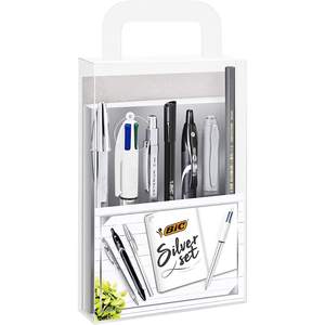 BIC - Set Astuccio Portamatite Argento - Product Image 1