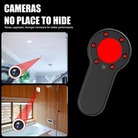 Détecteur infrarouge anti-voyeur anti-positionnement pour salle de bain d'hôtel, mini caméra cachée, détecteur de signal RF anti-voyeur, détecteur GPS