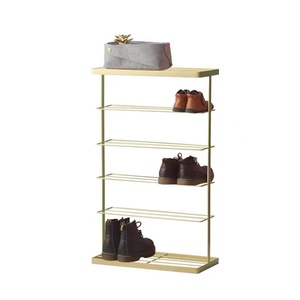 Étagère à chaussures en métal à 6 niveaux, organisateur de rangement pour chaussures autoportant, support à chaussures multi-niveaux pour entrée, porte d'entrée, chambre à coucher - Product Image 5