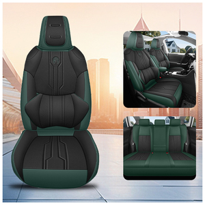 Coprisedili in Pelle su Misura per RAV-4, Set Completo per Cinque Posti, Traspiranti per Tutte le Stagioni con Protezione Interna - Product Image 1