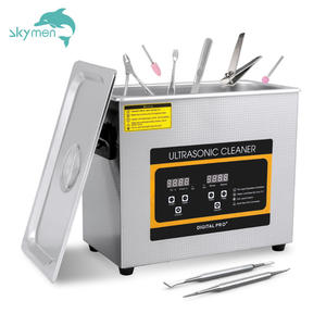 스카이맨 ODM 디지털 바이닐 레코드 초음파 세척기 6.5L 초음파 세척기 PCB 인젝터 체인 네일 실험실 산업 도구용 - Product Image 1