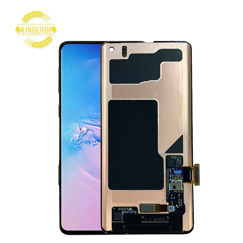 Original LCD Display for Samsung S10 SM-G973F G973 S10 Plus G975 SM-G975F LCD Display Touch Screen Digitizer Replacement