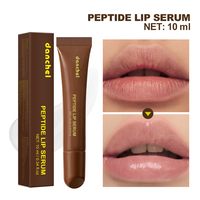 Baume à lèvres hydratant au peptide de vitamine E, sérum à lèvres à l'acide hyaluronique, étiquette privée, couleur bleue