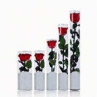 Bunga Mawar Tunggal Awetan Buatan Tangan Merek LANDUO |   Dekorasi Pernikahan & Hadiah Hari Valentine 20cm-40cm Grosir Pabrik Harga Pabrik