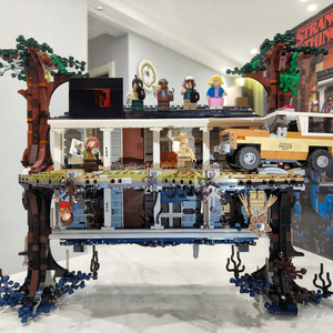Bloques de Construcción de Stranger Things en el Mundo Invertido, Sets de Bloques LE GO, Castillo, Venta al por Mayor, Serie Popular, Juguete en Cubeta, Regalo, el Mundo Invertido - Product Image 1