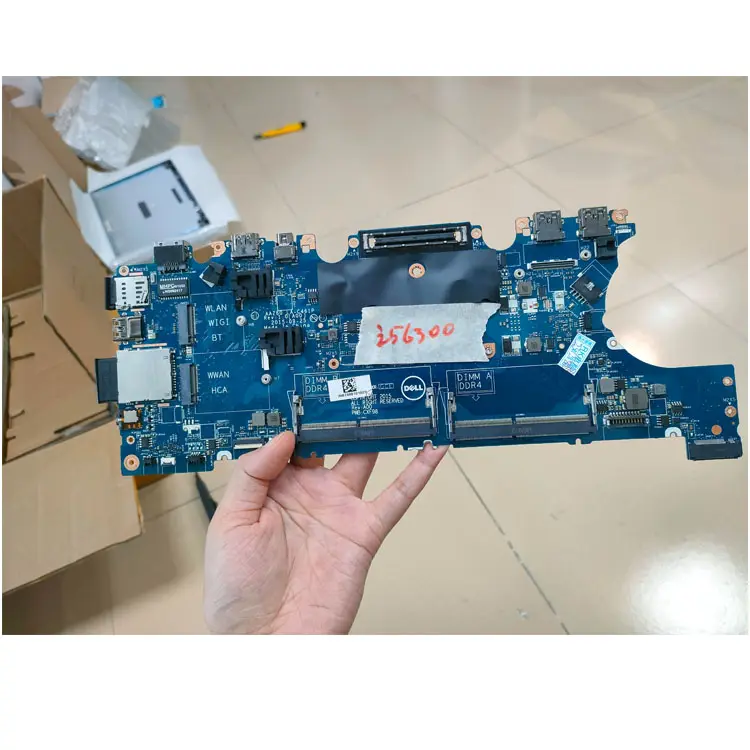 HK-HHT laptop motherboard AAZ60 LA-C461P Rev:1.0(A00)2015-09-25 I5-6300U para dell latitude E7470 mainboard