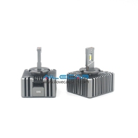 Bombilla LED para Faros Delanteros WK-D5S, 35W 55W 7600LM 6000K-6500K, Reemplazo de Xenón HID, Conversión de Iluminación Automotriz, Actualización de Bombilla Original
