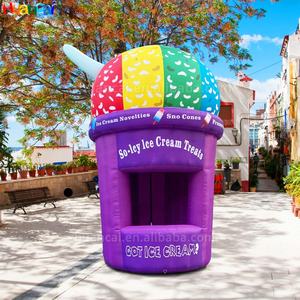 Tente <span class=keywords><strong>gonflable</strong></span> Vente de crème glacée Cabine <span class=keywords><strong>gonflable</strong></span> Prix d'usine Promotion publicitaire Cabine <span class=keywords><strong>gonflable</strong></span> pliable pour <span class=keywords><strong>magasin</strong></span> d'alimentation - Product Image 4