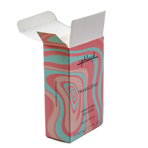 Emballage en papier d'art couché à prix d'usine, à thème unisexe, avec dégradé tourbillonné, pour flacon <span class=keywords><strong>de</strong></span> parfum <span class=keywords><strong>de</strong></span> 0,34 FL OZ - Product Image 2